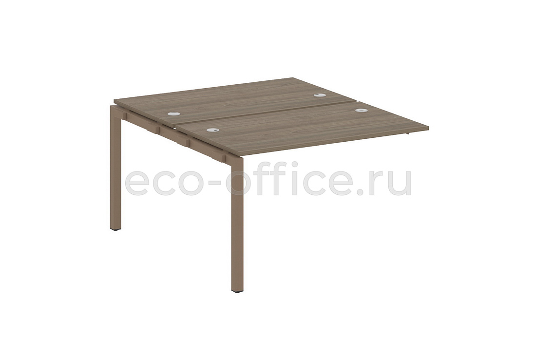Проходной наборный элемент METAL SYSTEM QUATTRO 5x5 50БП.ПРС-СП-2.2 Вяз Благородный / Мокко металл купить в Москве