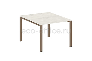 Стол переговорный (1 столешница) METAL SYSTEM STYLE БП.ПРГ-1.1 Дуб Наварра / Мокко металл фото