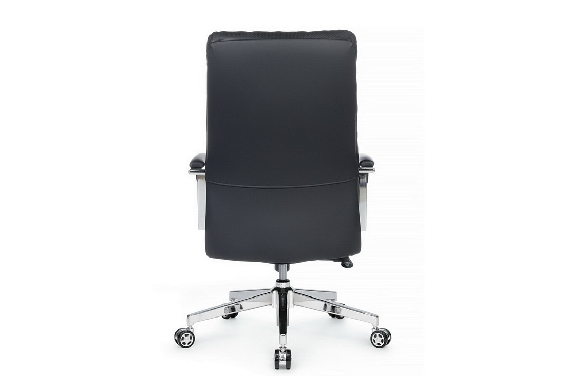 кресло rv chair leon-m b916 чёрная экокожа фото