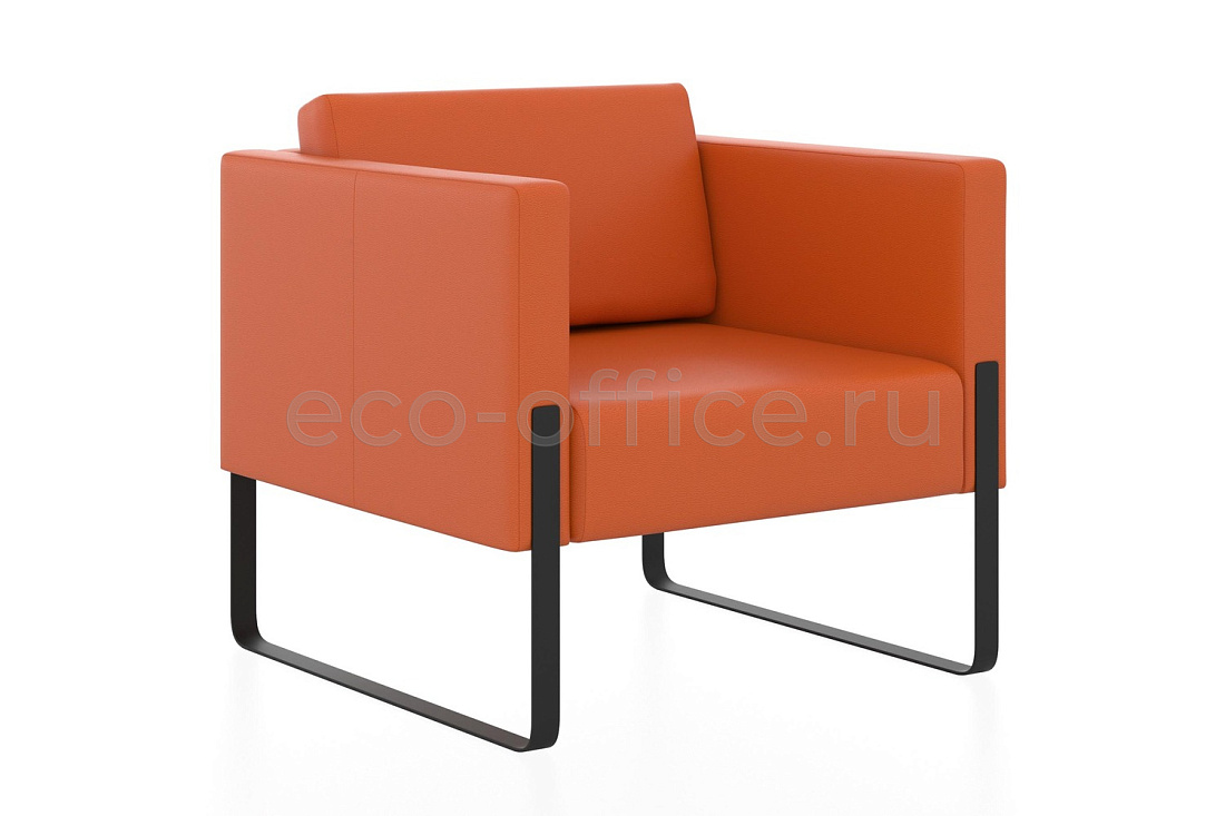 Кресло ТРЕНД экокожа Euroline 112 Оранжевый  стоимость