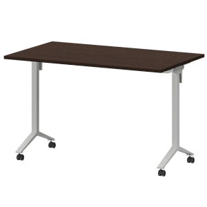 Стол мобильный складной Protech МБ22-120.70 Дуб венге/Белый фото