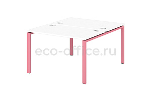 Стол-тандем на металлокаркасе 60*30 SENTIDA COLOR S-41 Инжир фото