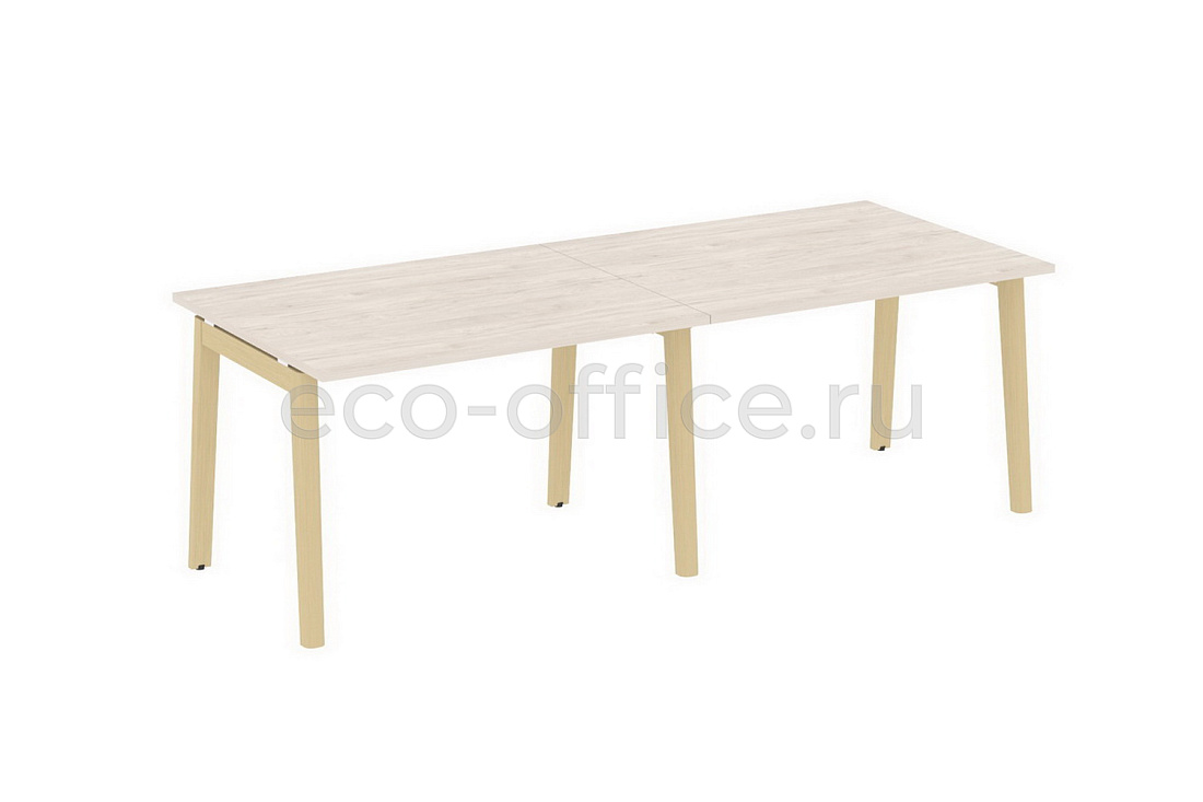 Стол переговорный (2 столешницы) ONIX WOOD OW.PRG-2.2 Денвер Светлый / Дуб Светлый  стоимость