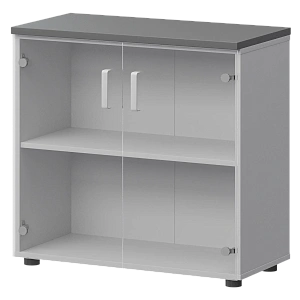 Шкаф Protech СМШ-28С2 Белый/Графит фото