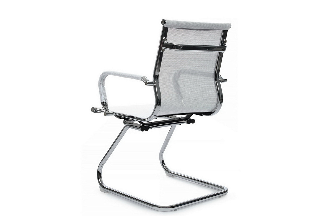 Конференц-кресло RV Chair HUGO 6001-3E Белая сетка  стоимость