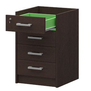 Корпус тумбы приставной Protech АТ-05 Дуб венге фото