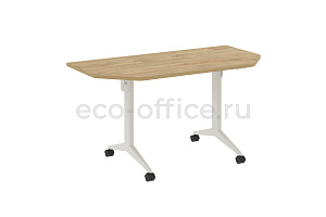 Стол складной мобильный X-PULL X.M-7.T1 Тиквуд Светлый / Белый металл фото