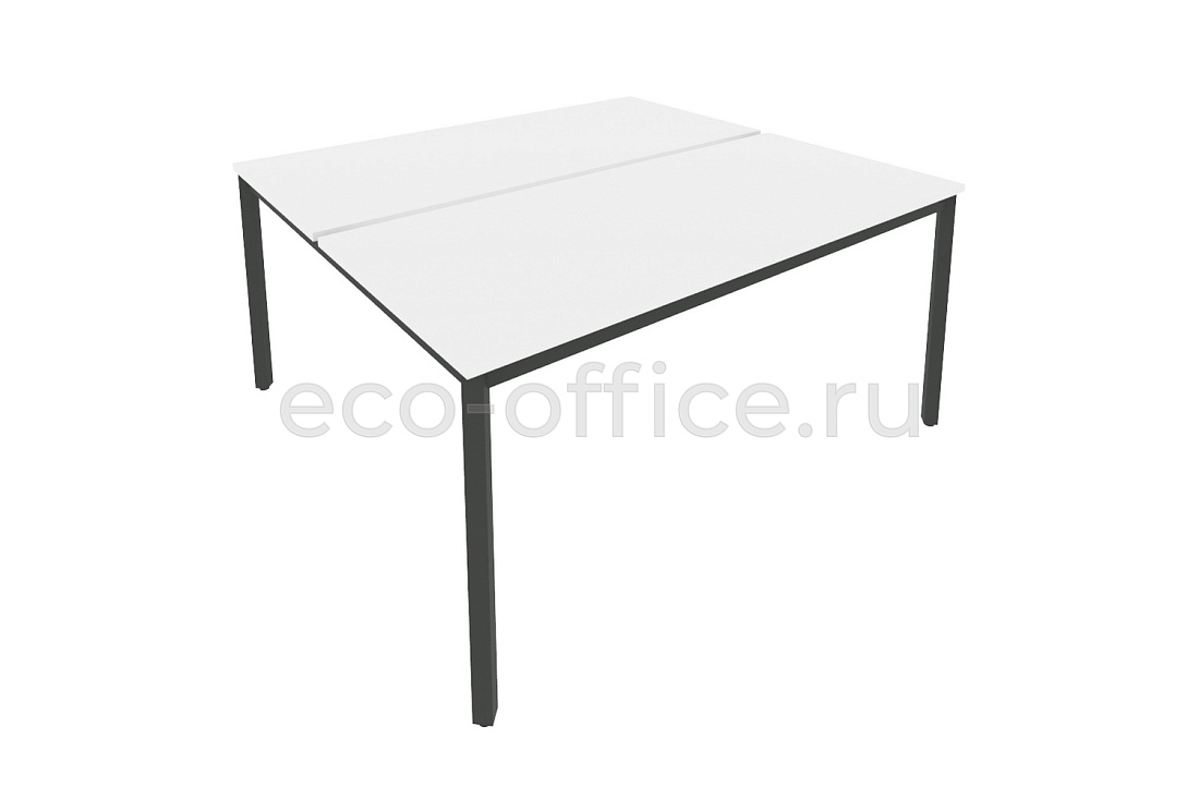 Рабочая станция на металлокаркасе SLIM SYSTEM С.СП-6.3 Белый / Антрацит металл купить в Москве