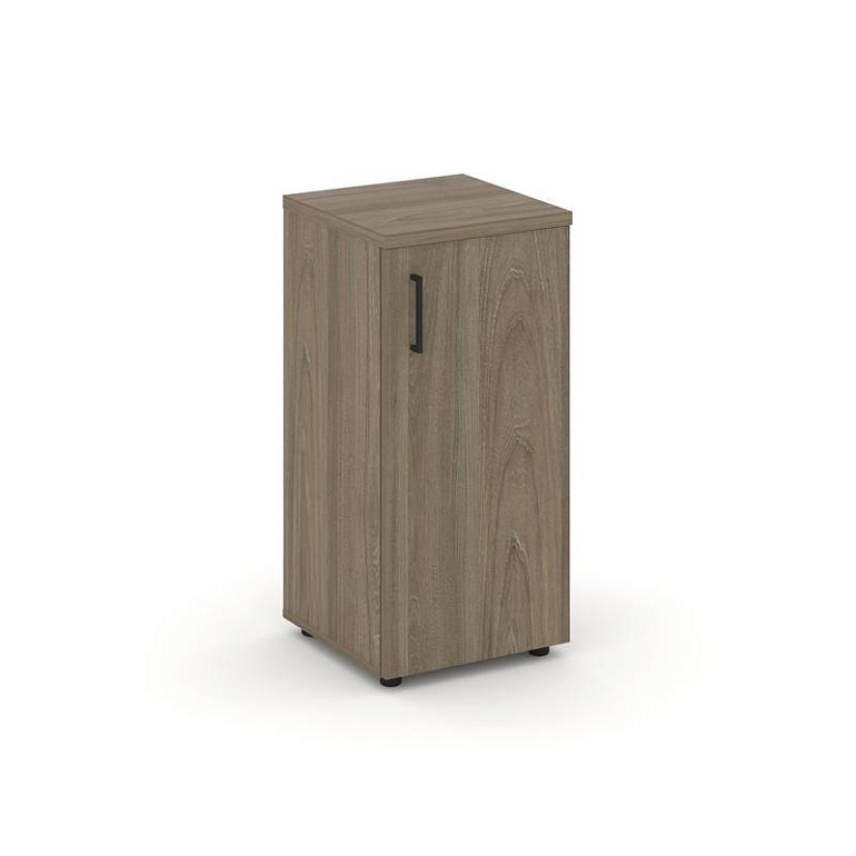 шкаф низкий узкий style project sn.stu-301(r) вяз благородный/черный ручки фото