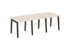 Стол переговорный (3 столешницы) ONIX WOOD OW.PRG-3.0 Денвер Светлый / Дуб Тёмный фото