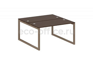 Рабочая станция METAL SYSTEM QUATTRO 5x5 50БО.РАС-СП-2.3 Венге Цаво / Мокко металл фото