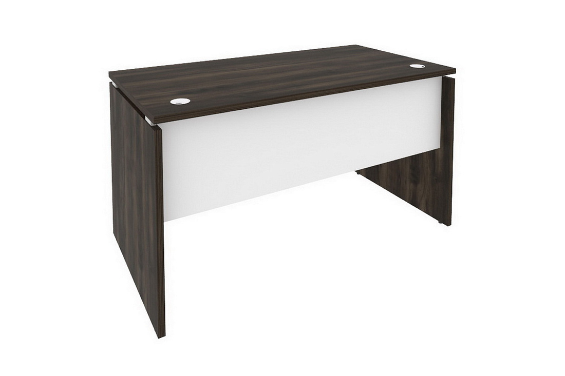 стол письменный onix o.sp-3.7 дуб мали / белый бриллиант фото