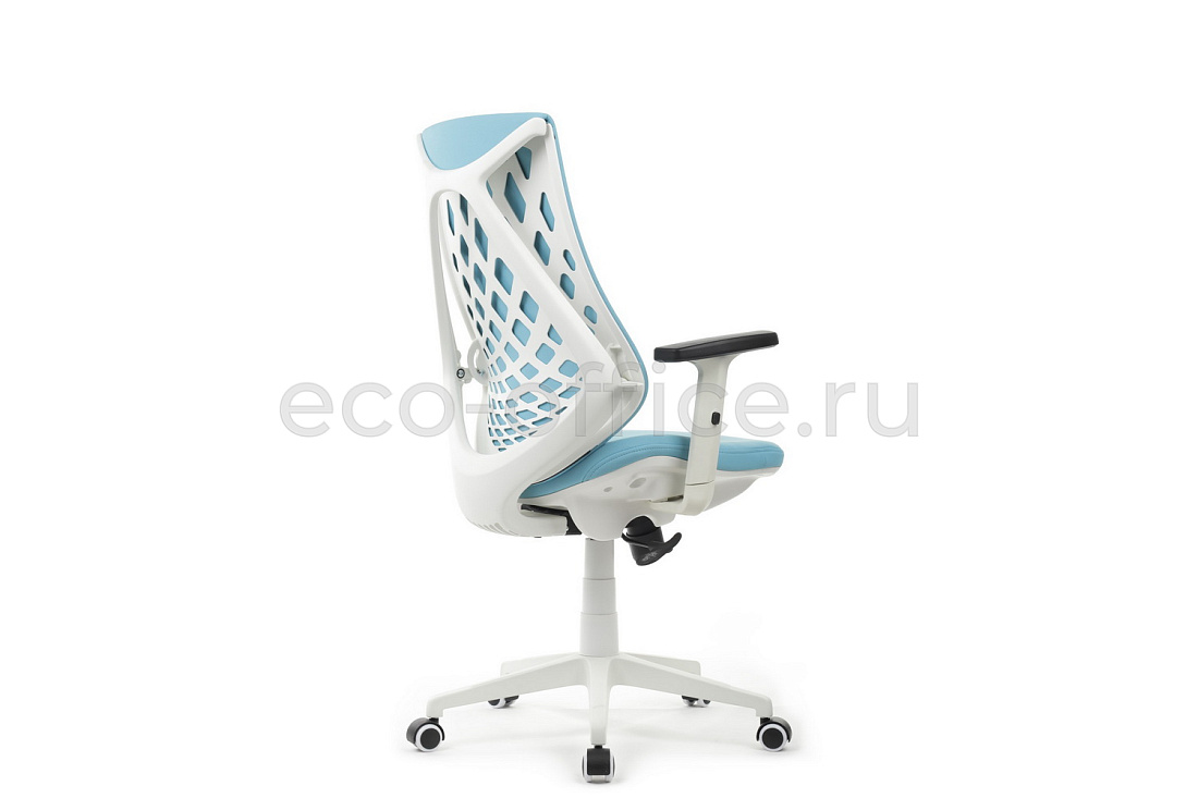 Кресло RV Design XPRESS CX1361М Белый пластик / Синяя ткань  стоимость