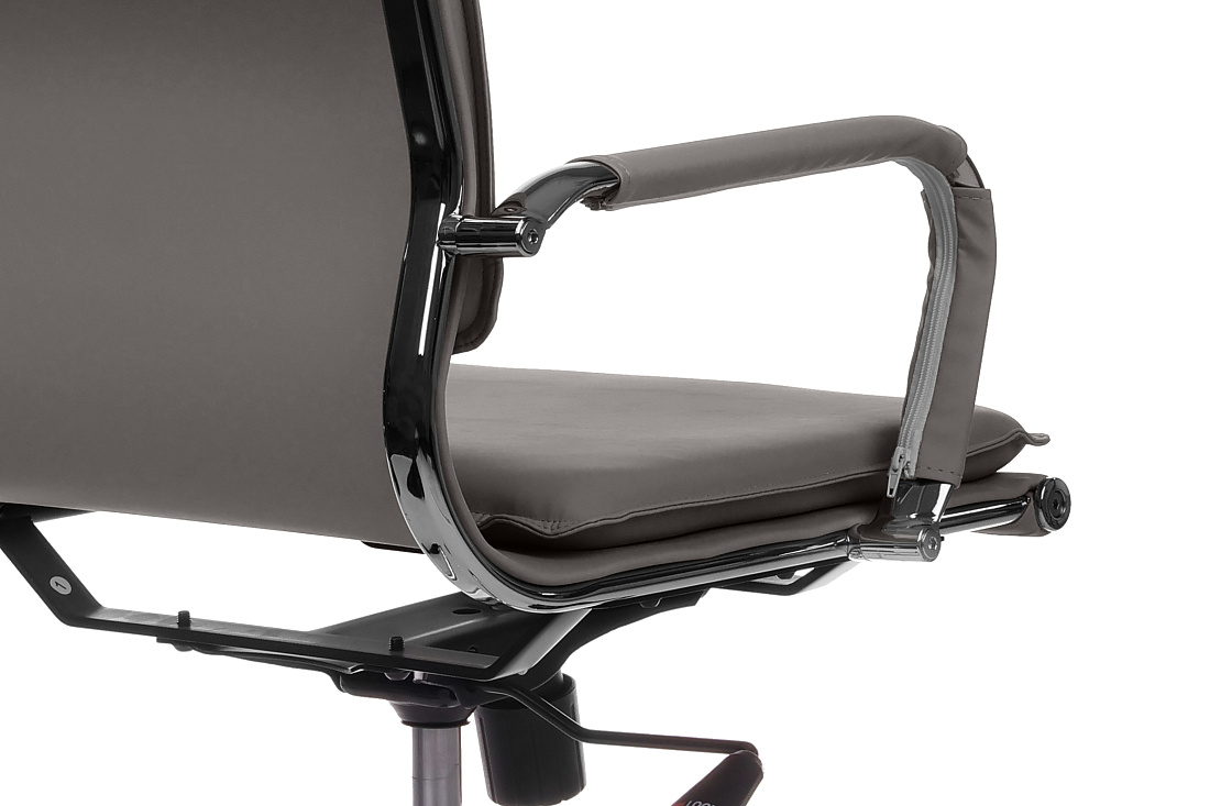 Кресло RV Chair HUGO 6003-2SE Серая экокожа  стоимость