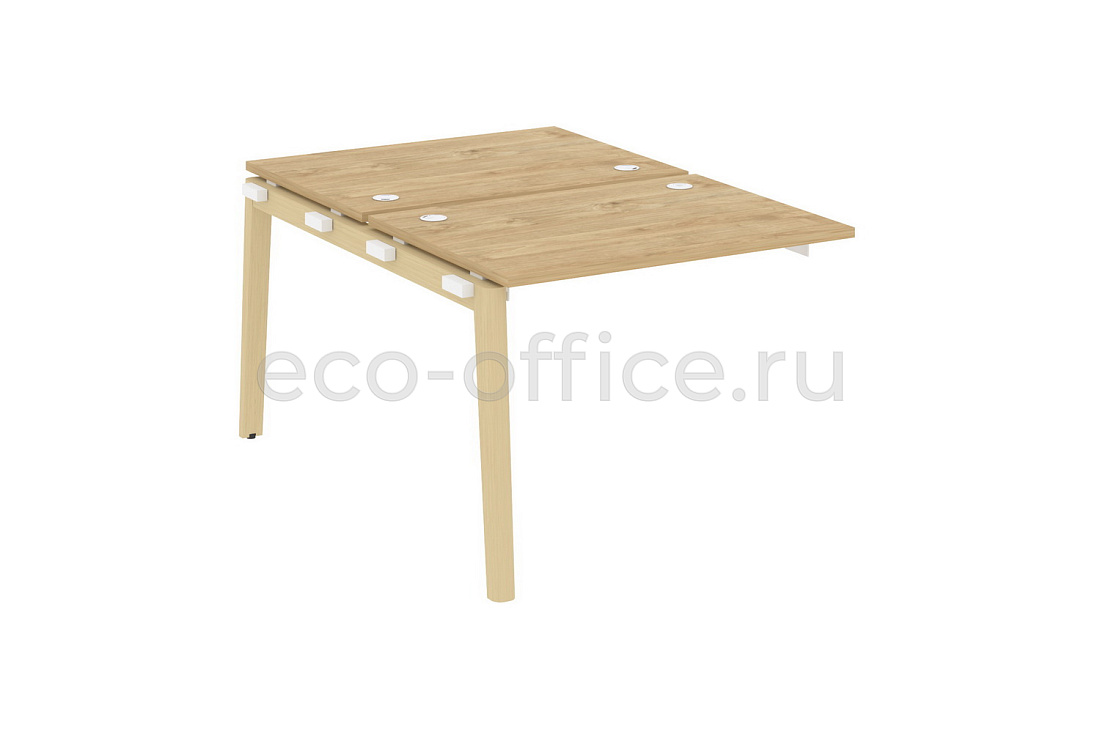 Наборный элемент рабочей станции на 2 рабочих места ONIX WOOD OW.2.NRS-1.7 Тиквуд Светлый / Дуб Светлый  стоимость