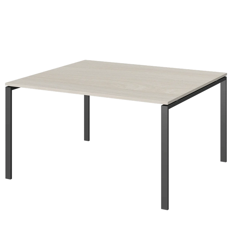 стол переговорный на металлокаркасе protech амп-002.123 ясень шимо/антрацит фото