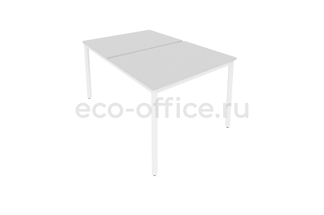 Рабочая станция на металлокаркасе SLIM SYSTEM С.СП-3.3 Серый / Белый металл купить в Москве