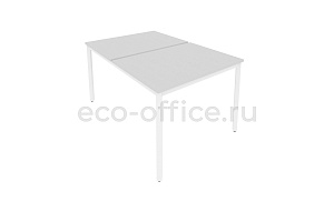 Рабочая станция на металлокаркасе SLIM SYSTEM С.СП-3.3 Серый / Белый металл фото