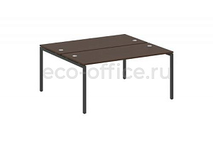 Рабочая станция METAL SYSTEM QUATTRO 4x4 40БП.РАС-СП-2.4 Венге Цаво / Антрацит металл фото