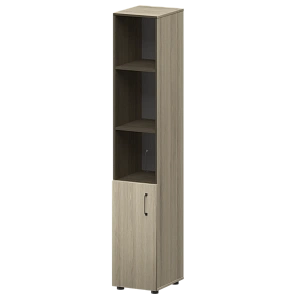 Стеллаж комбинированный узкий с стеклянным фасадом Protech К-932,К-936,К-941,КФ-936,КФ-941 Кронберг фото