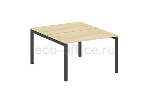 Рабочая станция METAL SYSTEM QUATTRO 5x5 50БП.РАС-СП-2.2 Акация Лорка / Антрацит металл фото