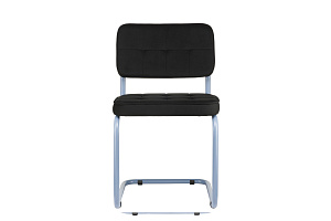 Комплект конференц-кресел ECO-CHAIR COLOMBO Comfort CLM-05 Чёрный велюр / Синий пудровый метал металл фото