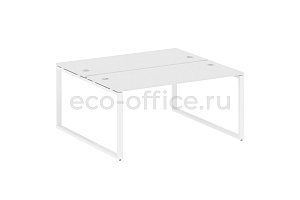 Рабочая станция METAL SYSTEM STYLE БО.РАС-СП-2.4 Белый / Белый металл фото