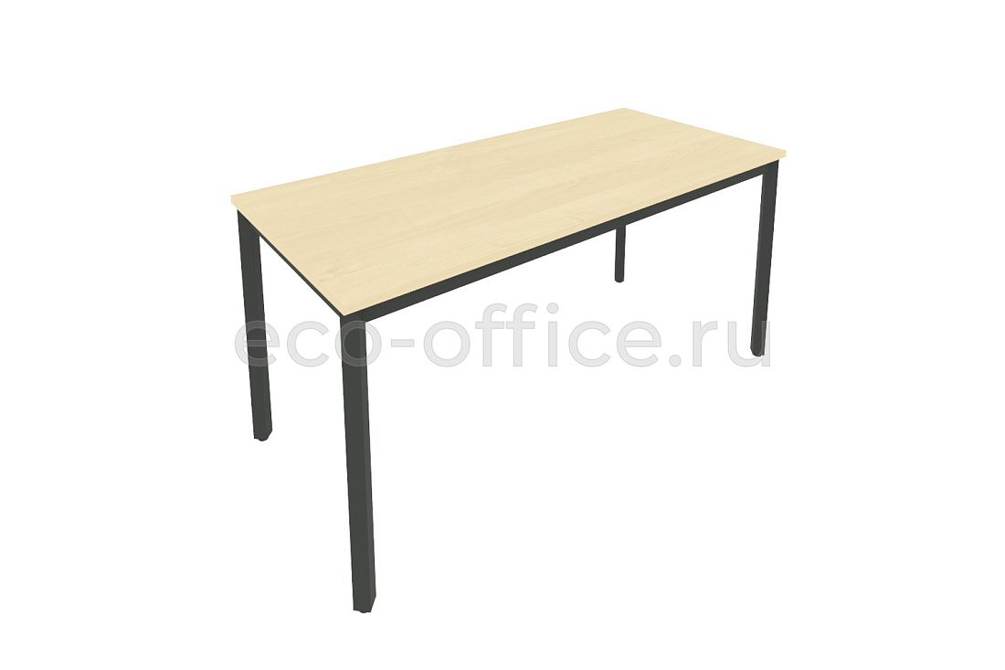 Стол письменный на металлокаркасе SLIM SYSTEM С.СП-6 Клён / Антрацит металл купить в Москве