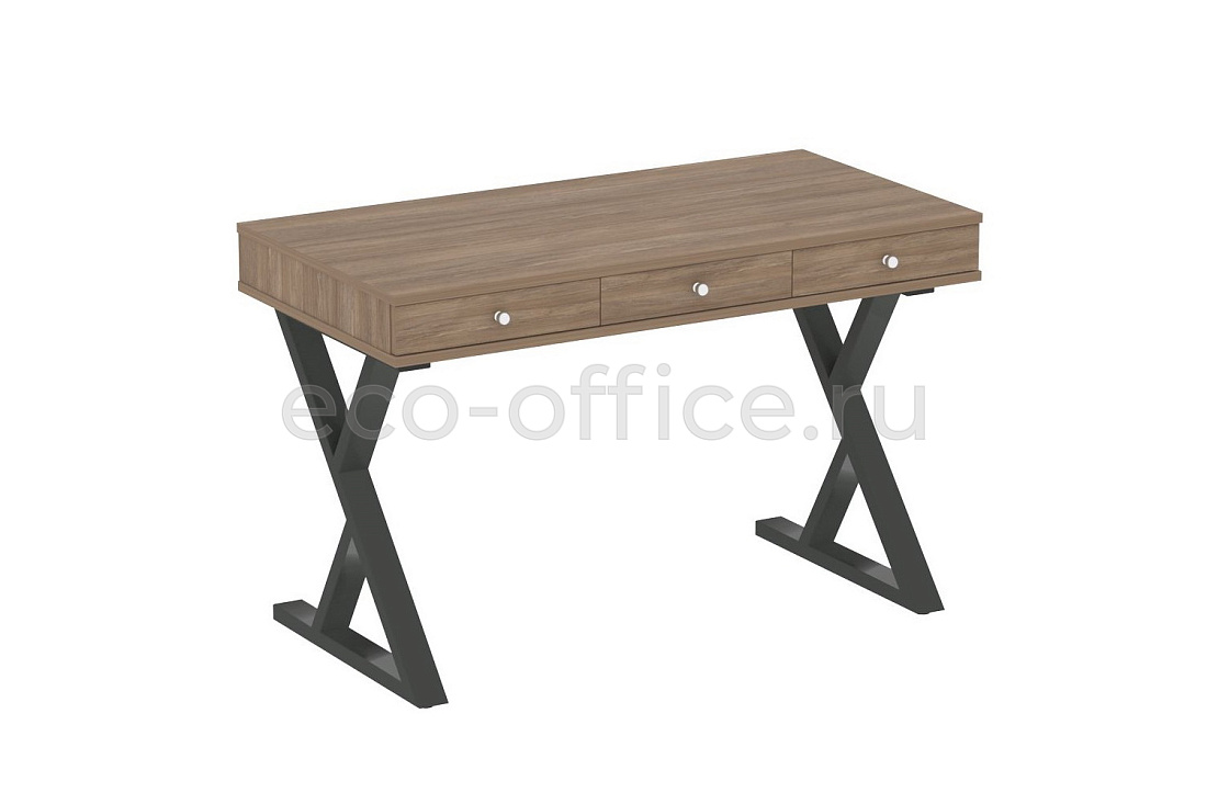 Стол на металлокаркасе HomeOffice VR.SP-1-118.M antracite Дуб Аризона  стоимость