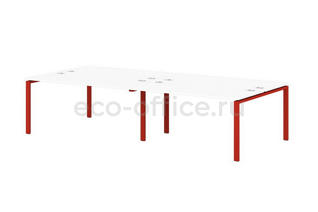 Бенч-система на металлокаркасе 60*30 SENTIDA COLOR S-143 Земляника  стоимость