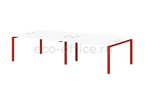 Бенч-система на металлокаркасе 60*30 SENTIDA COLOR S-143 Земляника фото