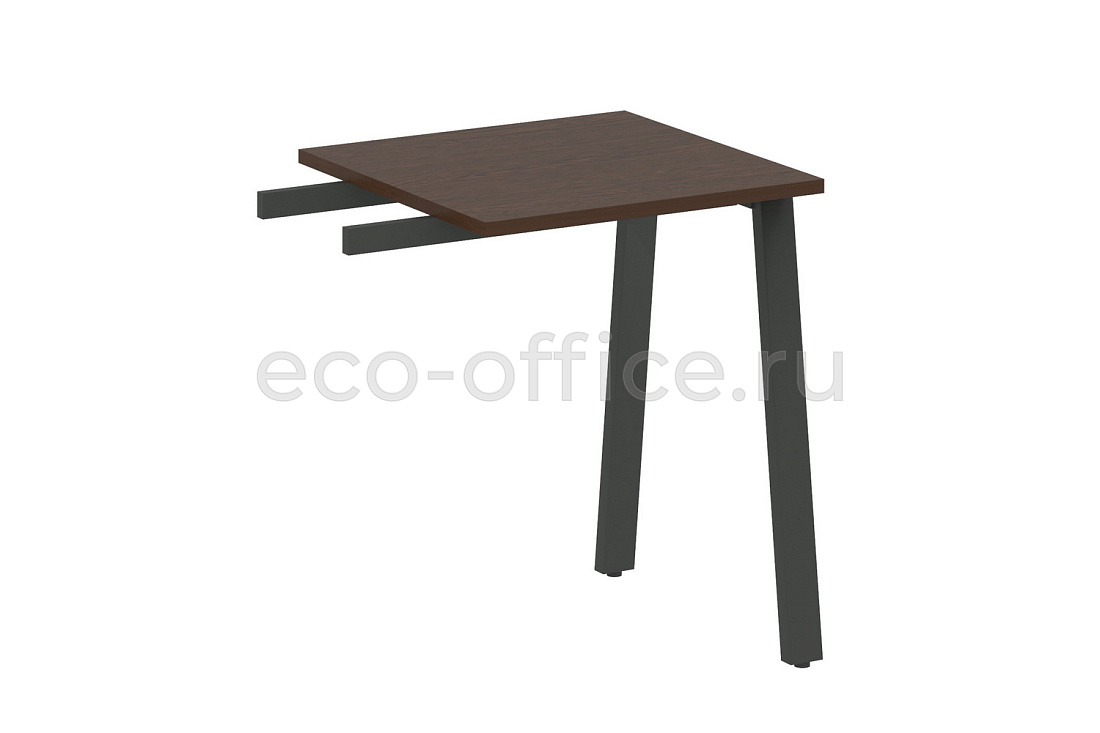 Приставной элемент на А-образном м/к METAL SYSTEM STYLE БА.ПР-1 Венге Цаво / Антрацит металл  стоимость