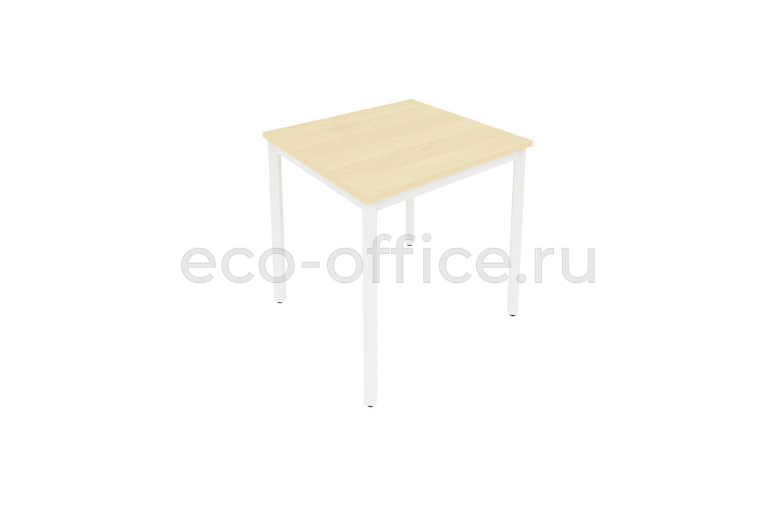 Стол письменный на металлокаркасе SLIM SYSTEM С.СП-2 Клён / Белый металл купить в Москве