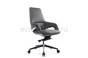 Кресло руководителя RV Design AURA-M FK005-B Антрацит кожа фото