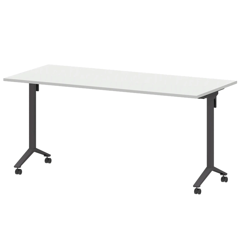 стол мобильный складной protech мб22-160.70 белый/антрацит фото