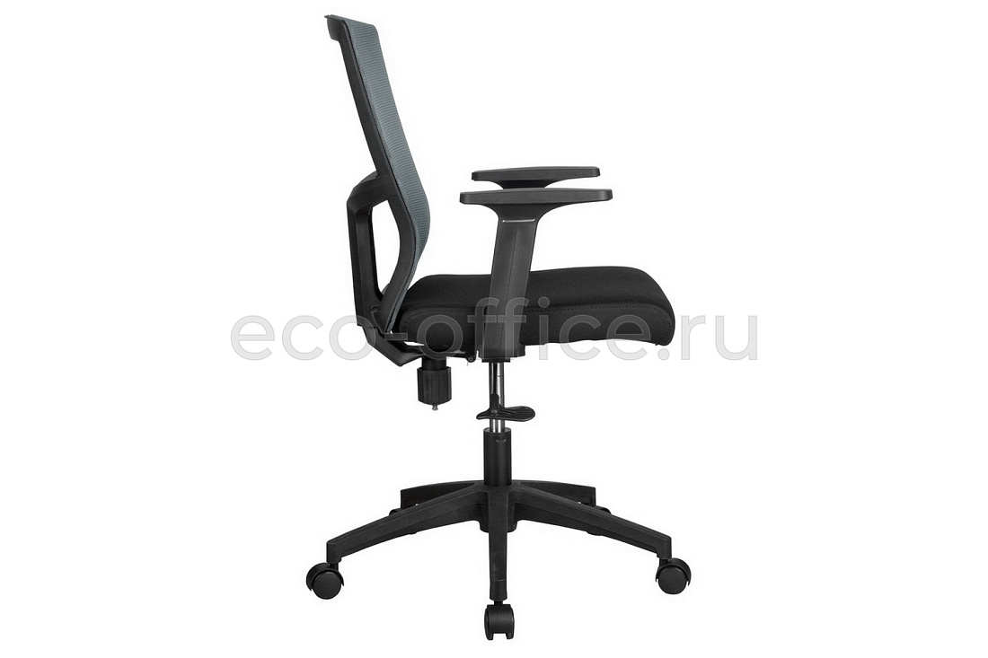Кресло офисное RV Chair PLAST 923 Серая сетка / Чёрная ткань  стоимость