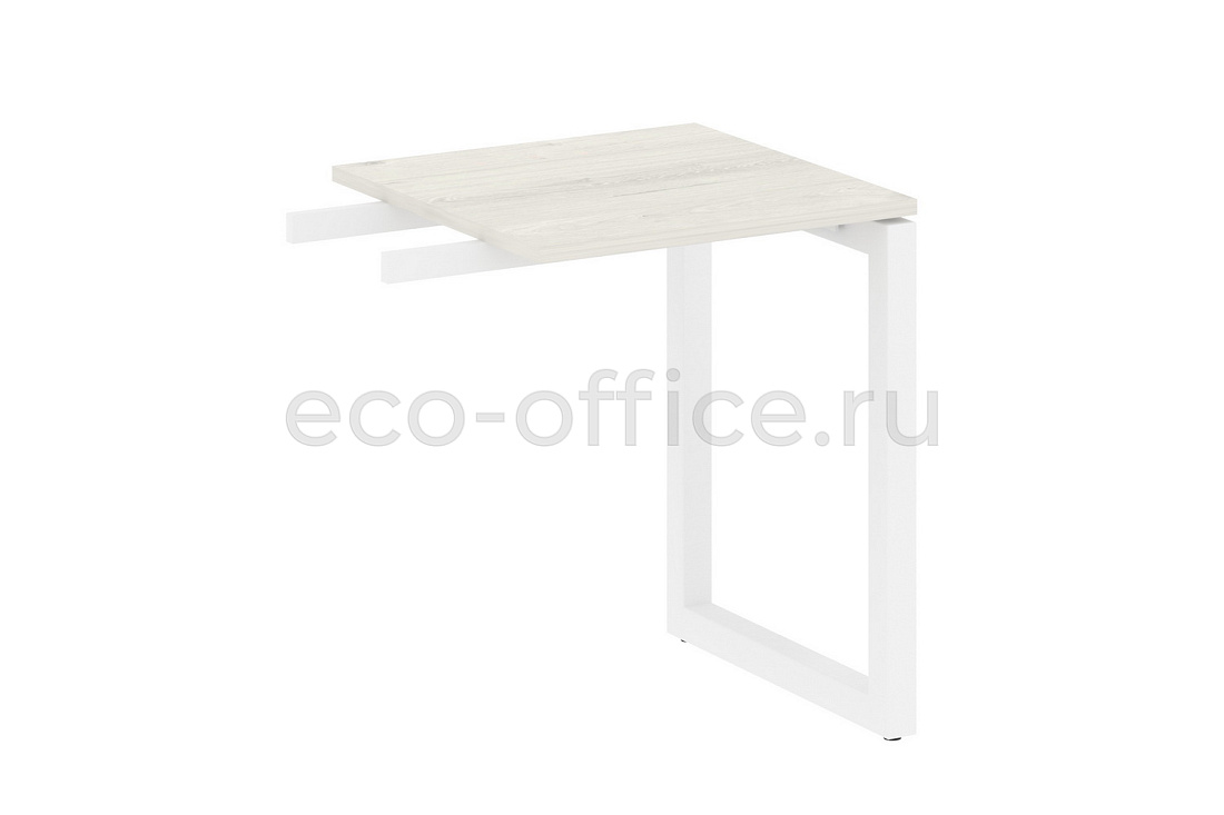 Приставной элемент на О-образном м/к METAL SYSTEM QUATTRO 5x5 50БО.ПР-1 Дуб Наварра / Белый металл  стоимость
