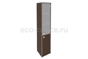 Шкаф высокий узкий правый STYLE Л.СУ-1.2 (R) Венге Цаво фото