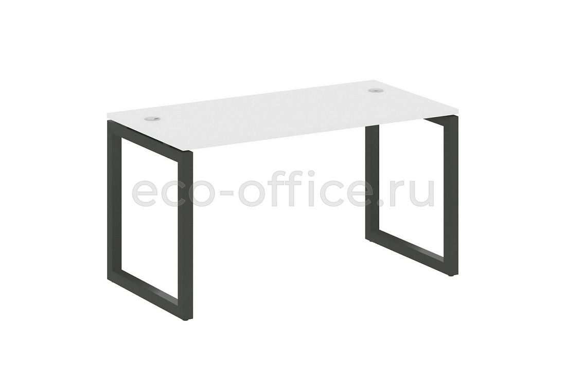 Стол письменный METAL SYSTEM QUATTRO 5x5 50БО.СП-3 Белый / Антрацит металл  стоимость