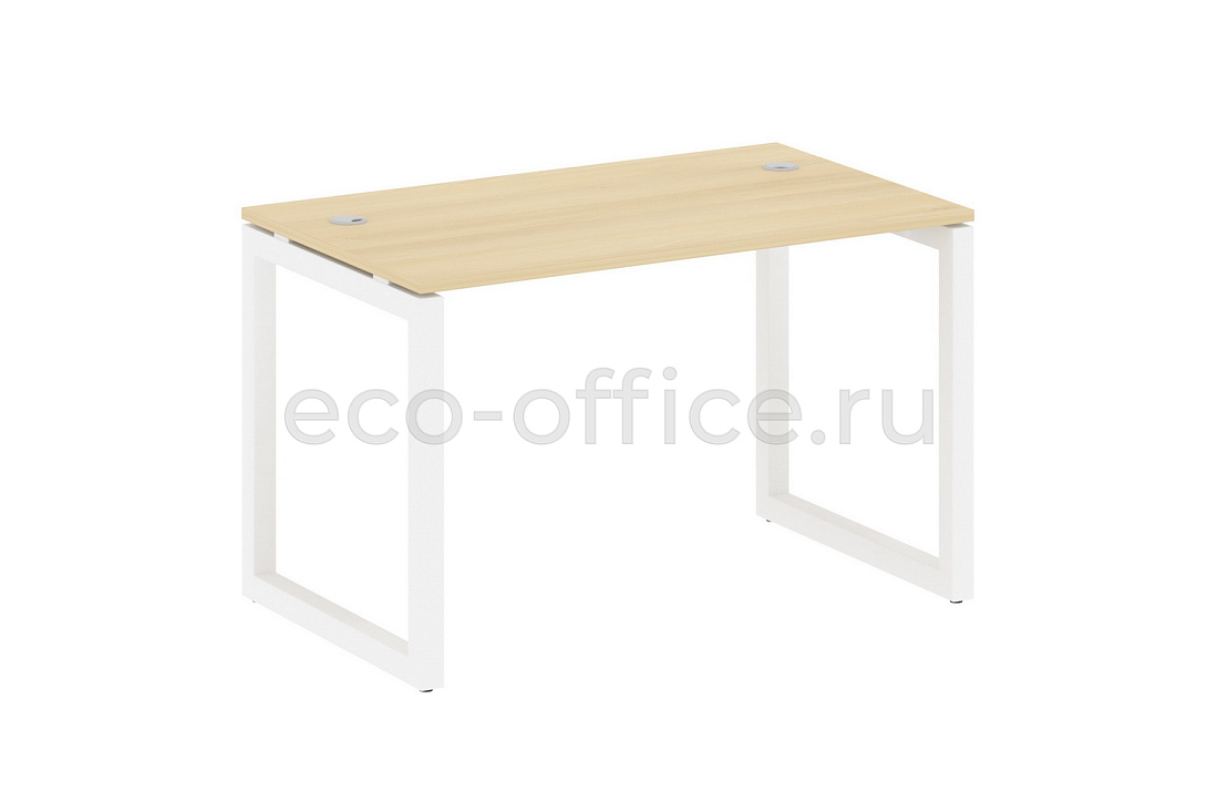 Стол письменный METAL SYSTEM QUATTRO 5x5 50БО.СП-2 Акация Лорка / Белый металл  стоимость