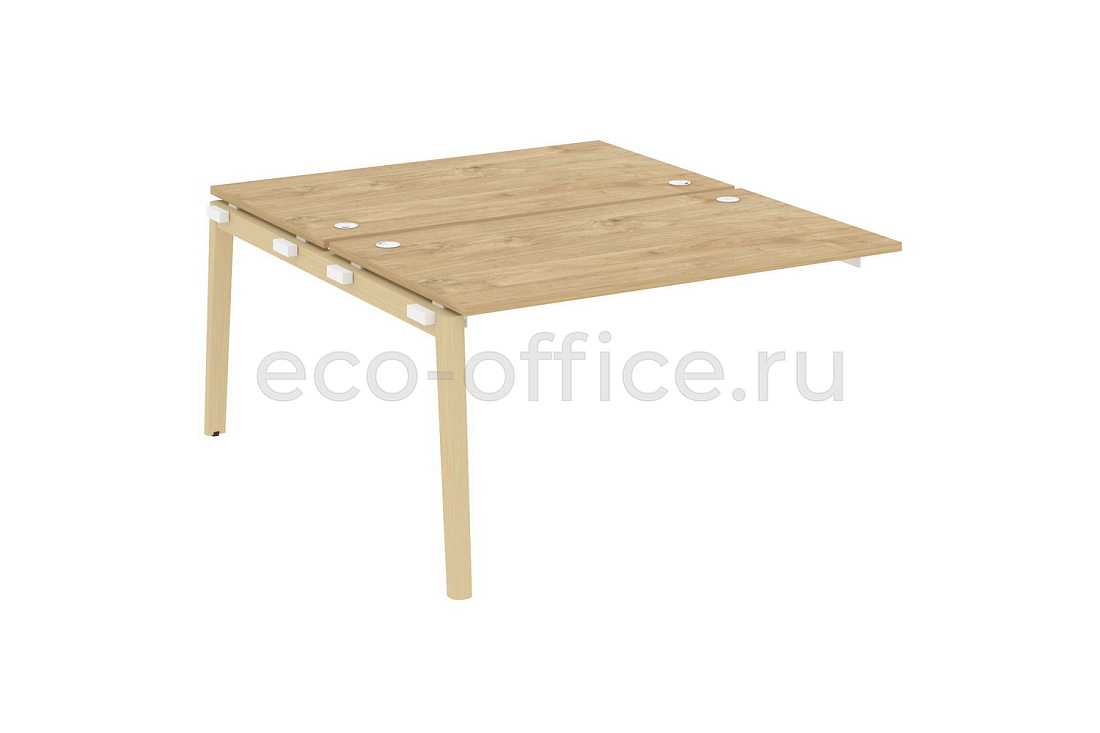 Наборный элемент рабочей станции на 2 рабочих места ONIX WOOD OW.2.NRS-3.8 Тиквуд Светлый / Дуб Светлый  стоимость