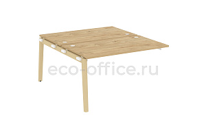 Наборный элемент рабочей станции на 2 рабочих места ONIX WOOD OW.2.NRS-3.8 Тиквуд Светлый / Дуб Светлый фото