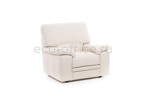 Кресло ELLA 1 Ivory 22042 Бежевая кожа фото