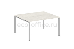 Стол переговорный (1 столешница) METAL SYSTEM STYLE БП.ПРГ-1.3 Дуб Наварра / Серый металл фото