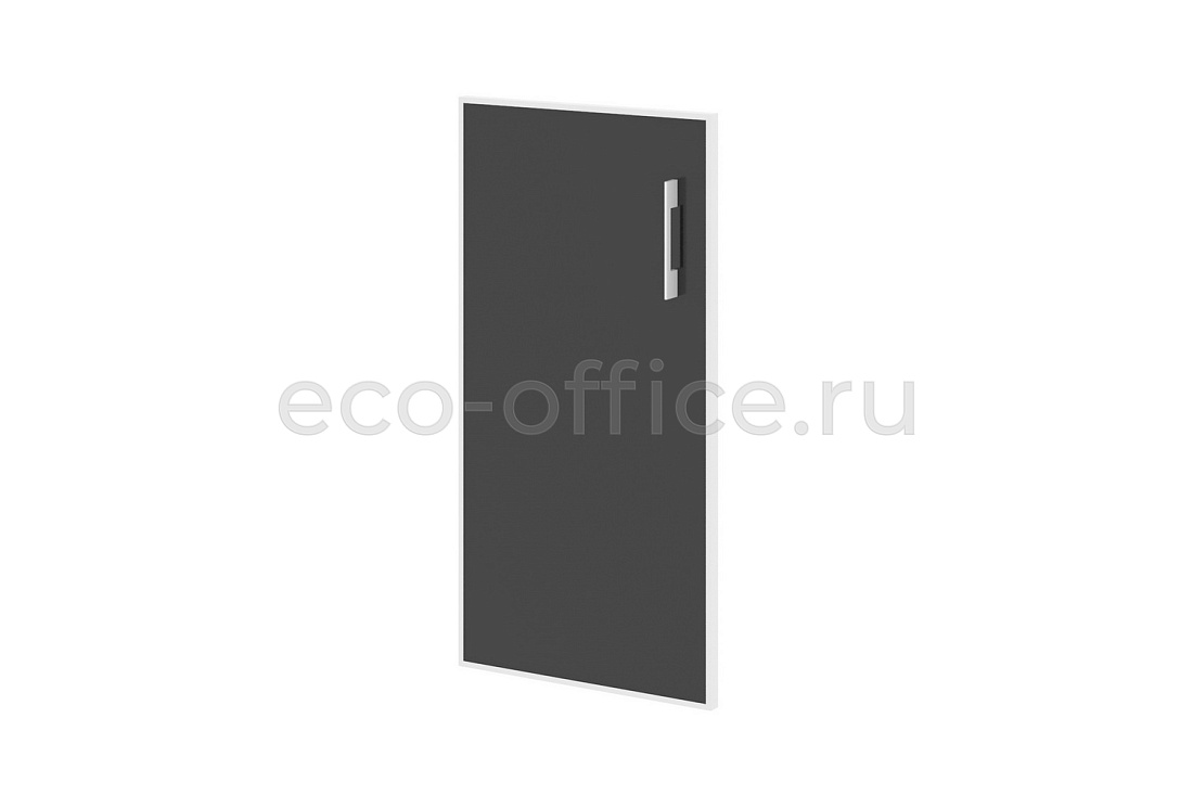 Дверь низкая стеклянная левая YALTA LT.S-3 R (L) black Чёрное стекло купить в Москве