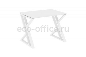 Стол рабочий LOFT VR.L-SRZ-1.7 Белый Бриллиант / Белый металл фото