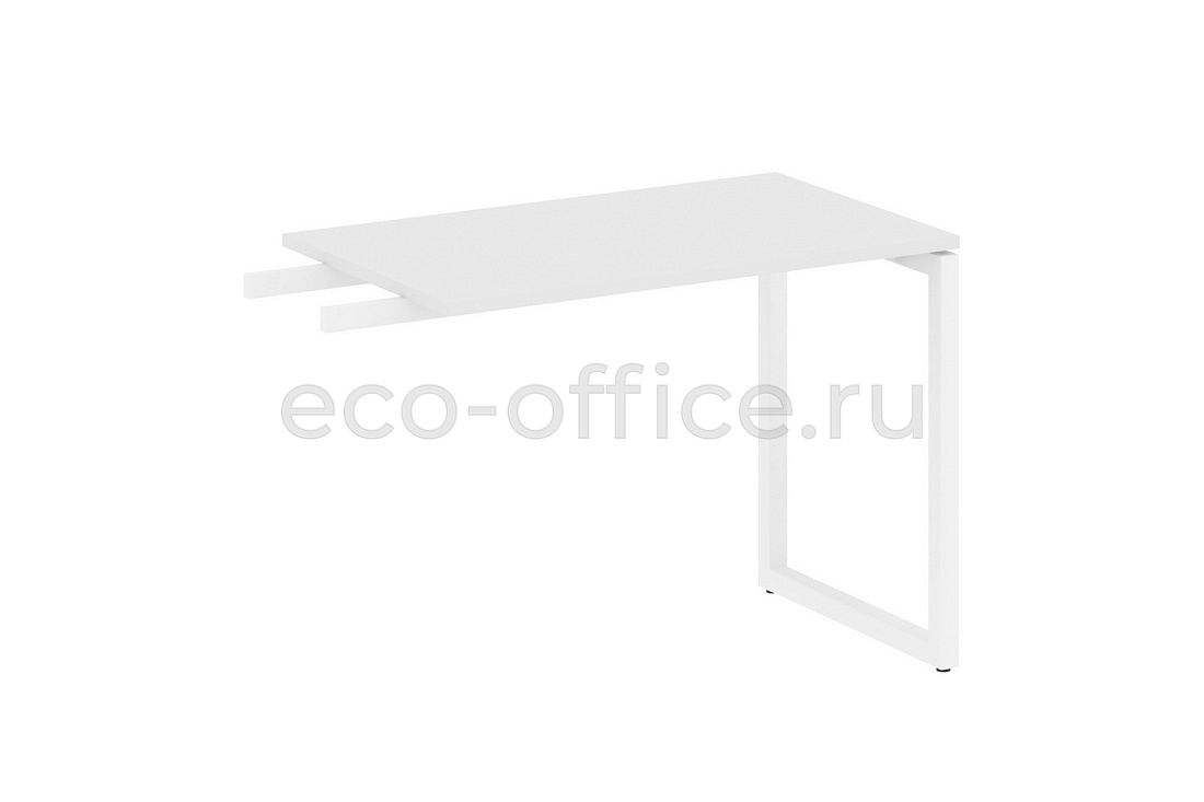 Приставной элемент на О-образном м/к METAL SYSTEM QUATTRO 4x4 40БО.ПР-3 Белый / Белый металл  стоимость