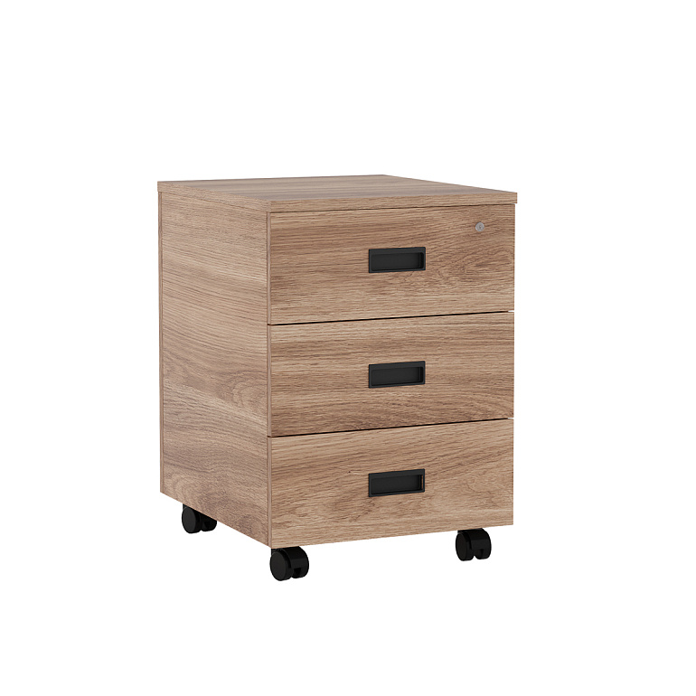 тумба подкатная с 3 ящиками liverpool lvp19030306 фото