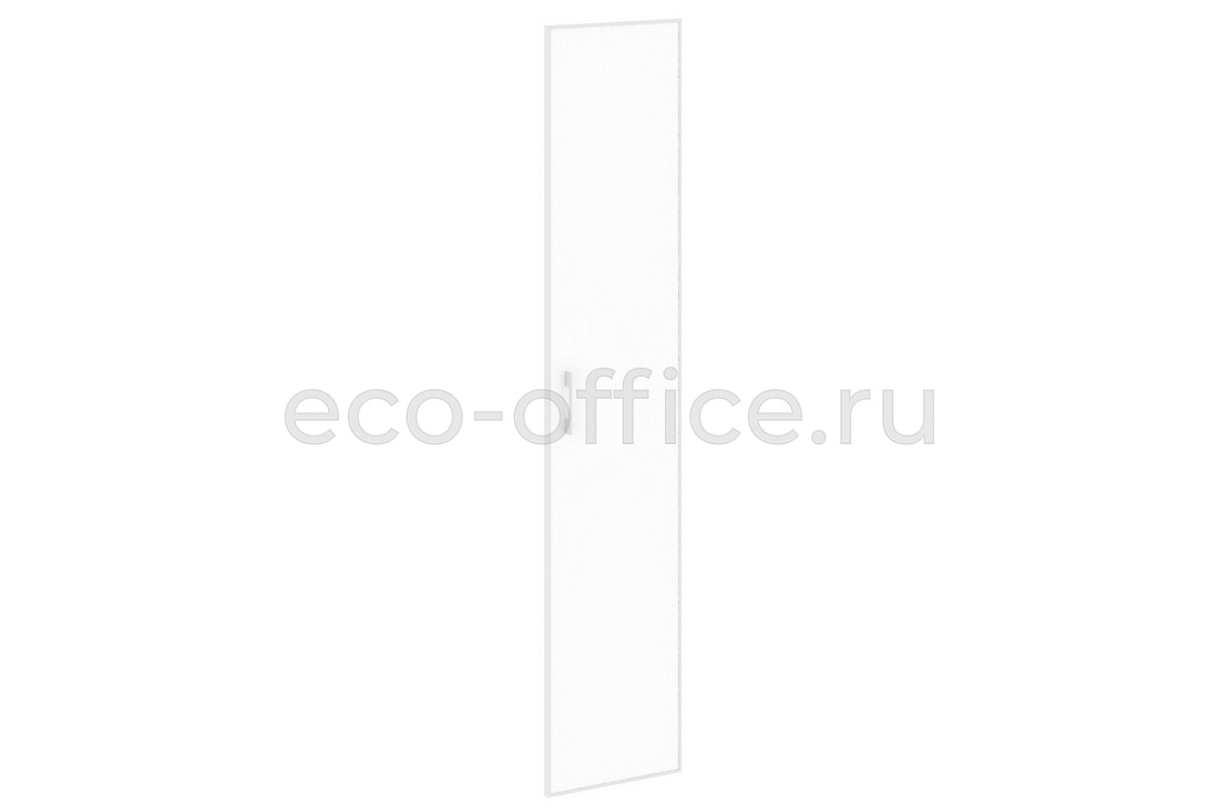 Дверь высокая стеклянная правая YALTA LT.S-1 R (R) white Белое стекло  стоимость