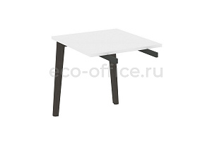Брифинг-приставка ONIX WOOD DIRECT OW.BR-7 Белый Бриллиант / Дуб Тёмный фото